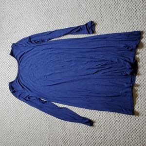 Long sleeve swing dress